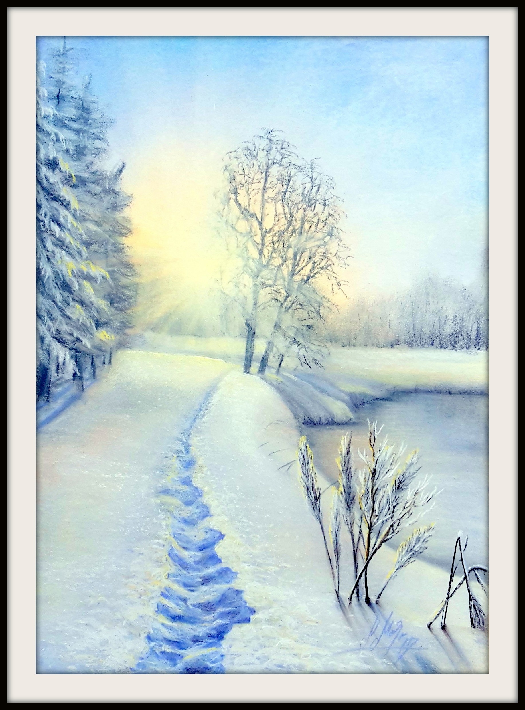 Spaziergang im Schnee